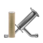 Water filters for milk powder recovery, 0.5 microns