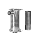 Slotted filters for removing clots and homogenizing viscous products, 250 microns