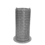UVMILK ribbed filter <br/>for purification of oil and fat raw materials