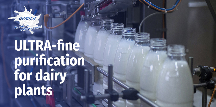 ULTRA-fine purification for dairy plants