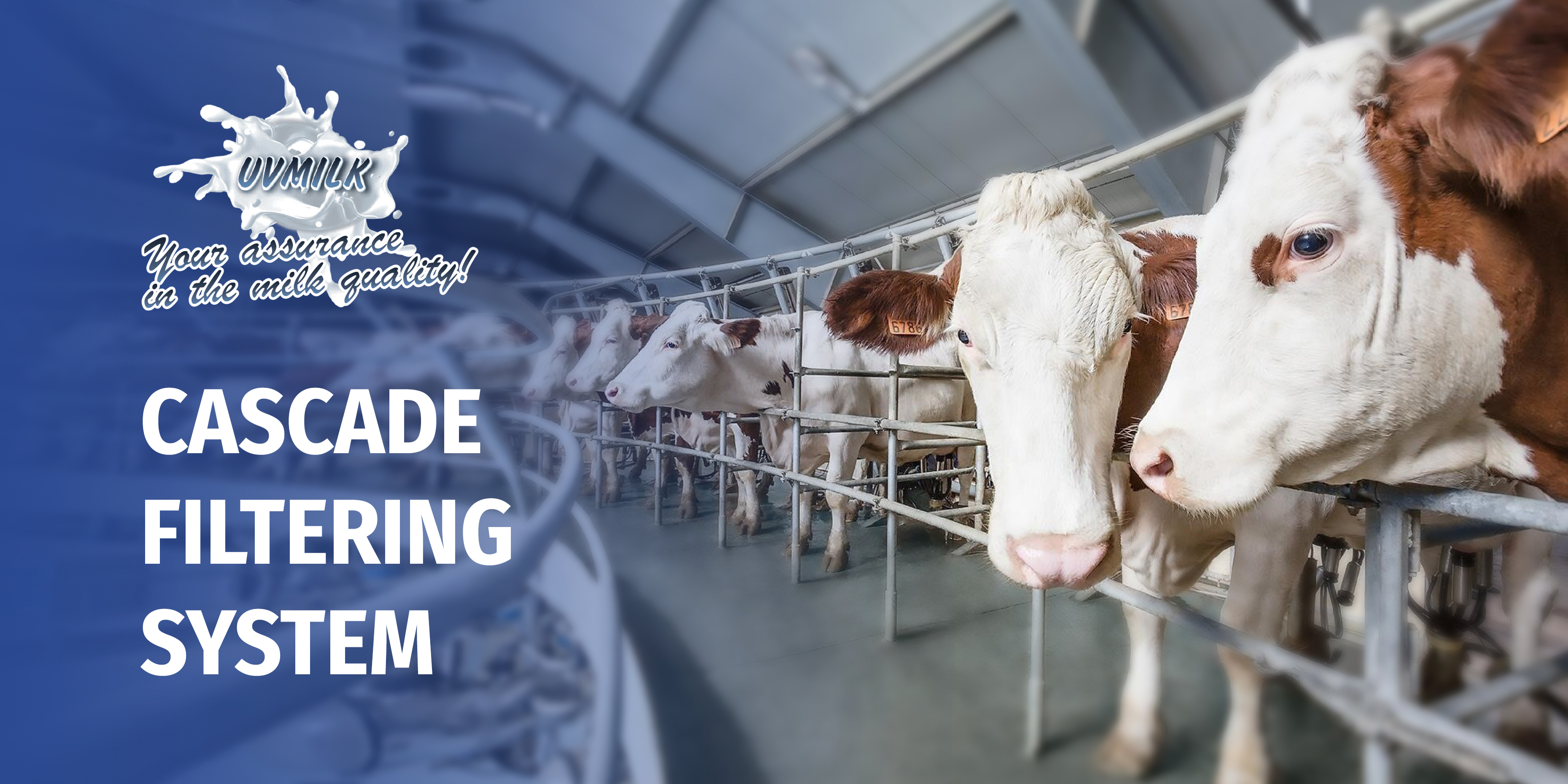 Cascade filtering system UVMILK&reg; SL
